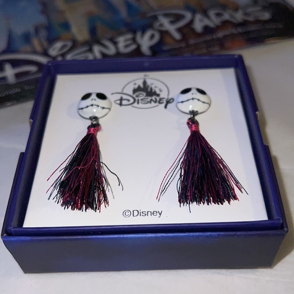 DISNEY The Nightmare Before Christmas Earring Jack the Skeleton - Picture 5 of 13